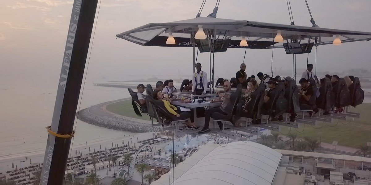 Dinner In The Sky Experience