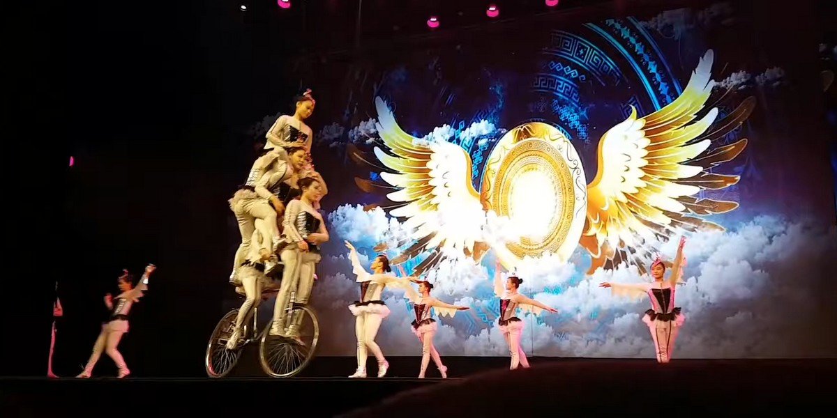 Acrobatic show with VIP seating, Luxury Dinner and Houhai Walking