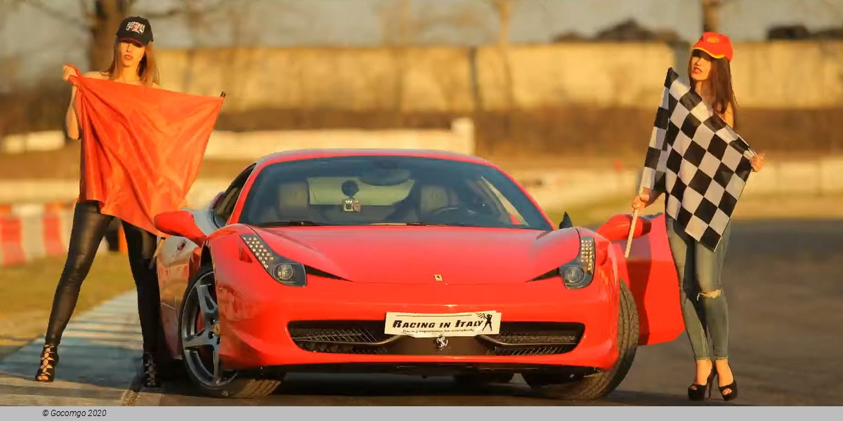 Test Drive and Ride Ferrari 458 on a Race Track inc Video