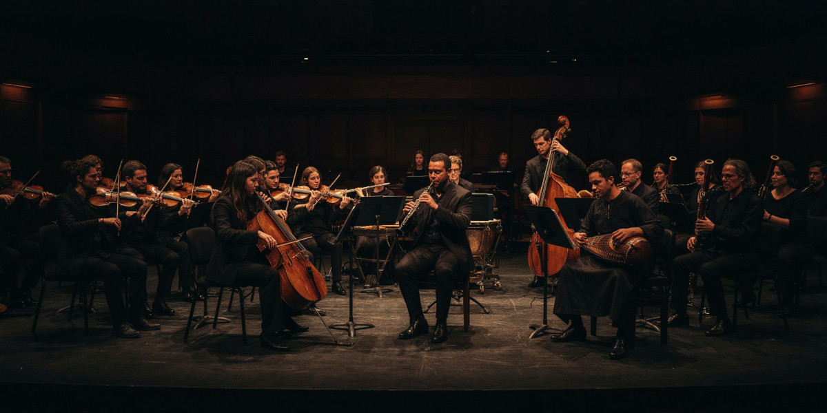 Titus Underwood; Lorraine Hart; Tunde Jegede; NOK Orchestra, photo 1