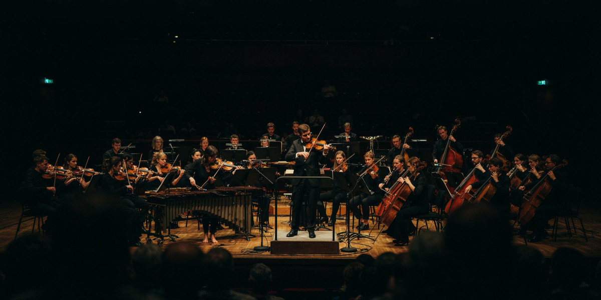 O/Modernt Chamber Orchestra; Hugo Ticciati; Evelyn Glennie, photo 1