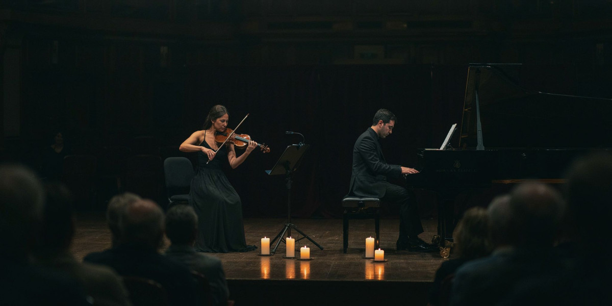Leila Josefowicz; John Novacek, photo 1
