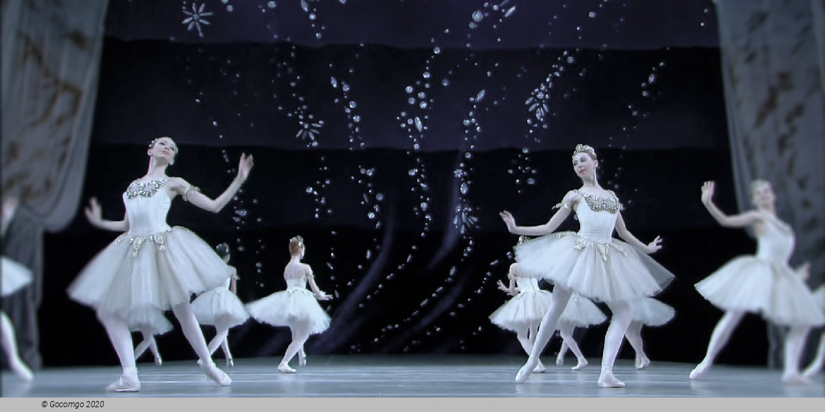 Scene 1 from the ballet "Diamonds" (the third section of the three-part ballet "Jewels")