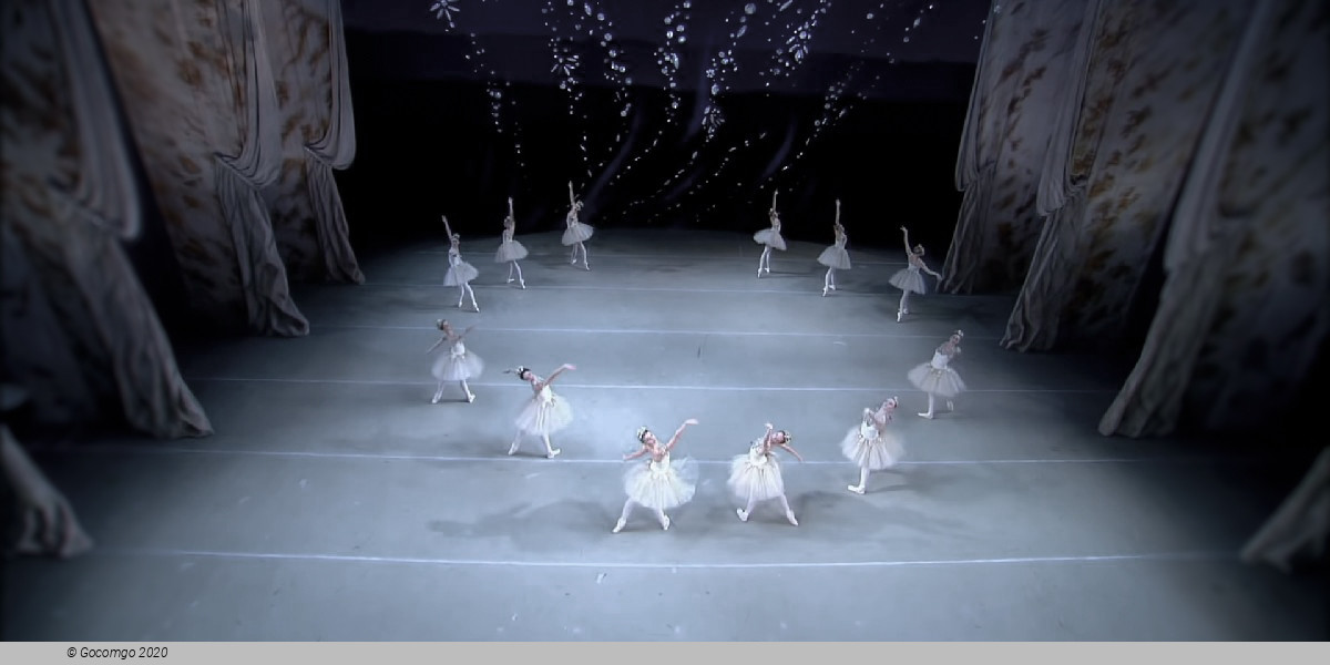 Scene 2 from the ballet "Diamonds" (the third section of the three-part ballet "Jewels")