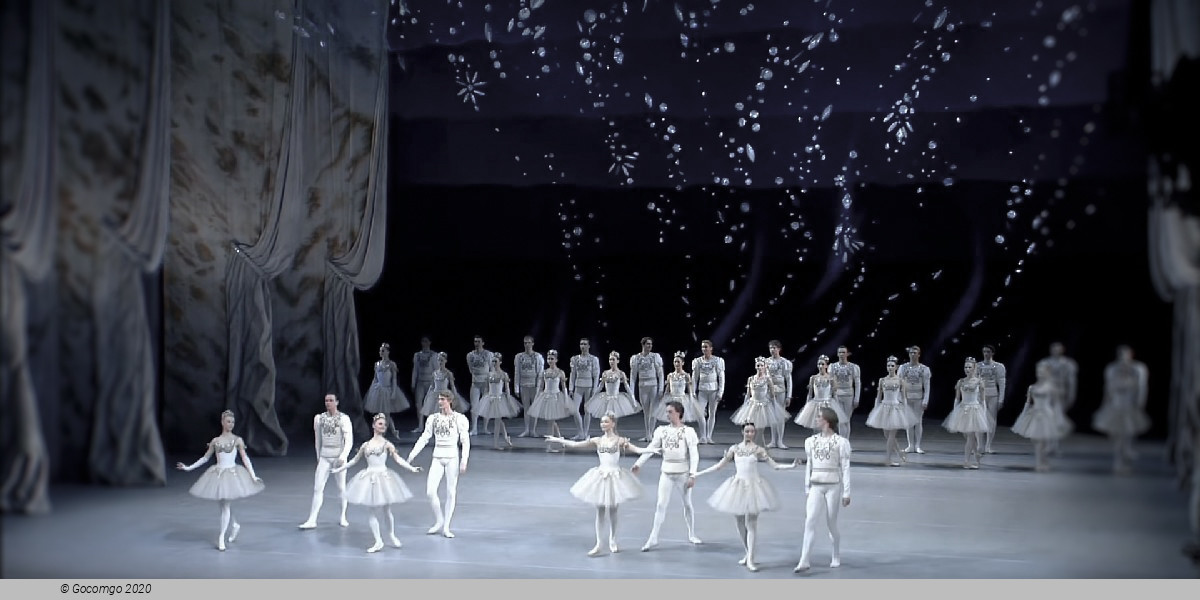 Scene 5 from the ballet "Diamonds" (the third section of the three-part ballet "Jewels")