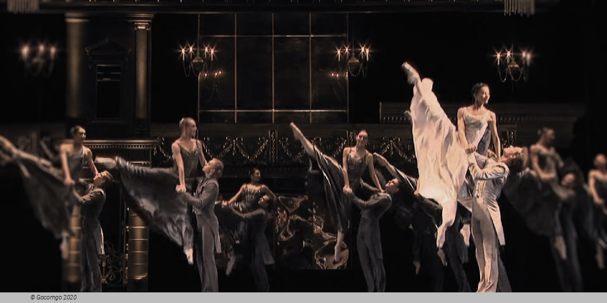 Scene 3 from the modern ballet "Anna Karenina", production by Boris Eifman