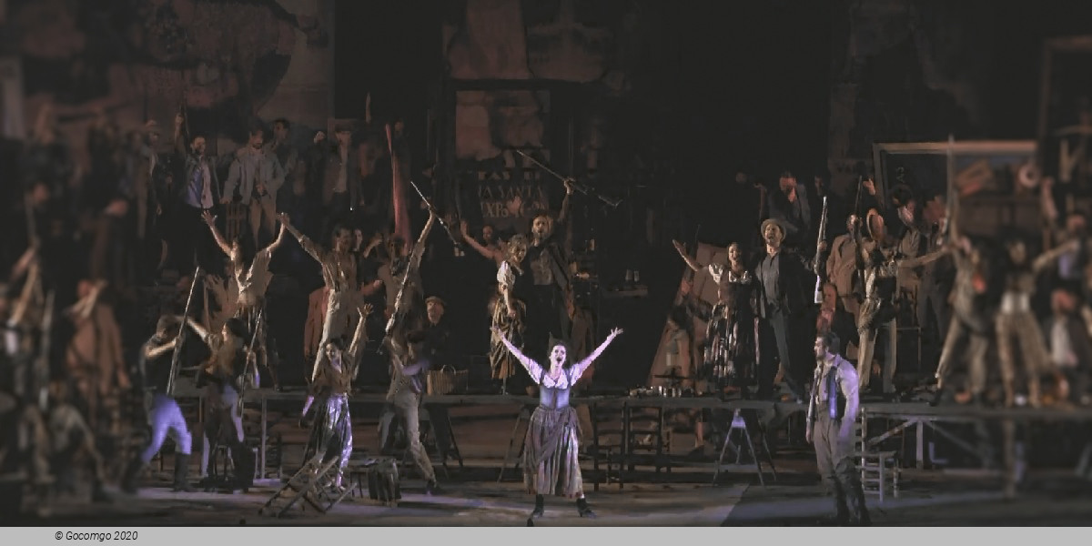 Scene 4 from the opera "Carmen", Arena Opera Festival