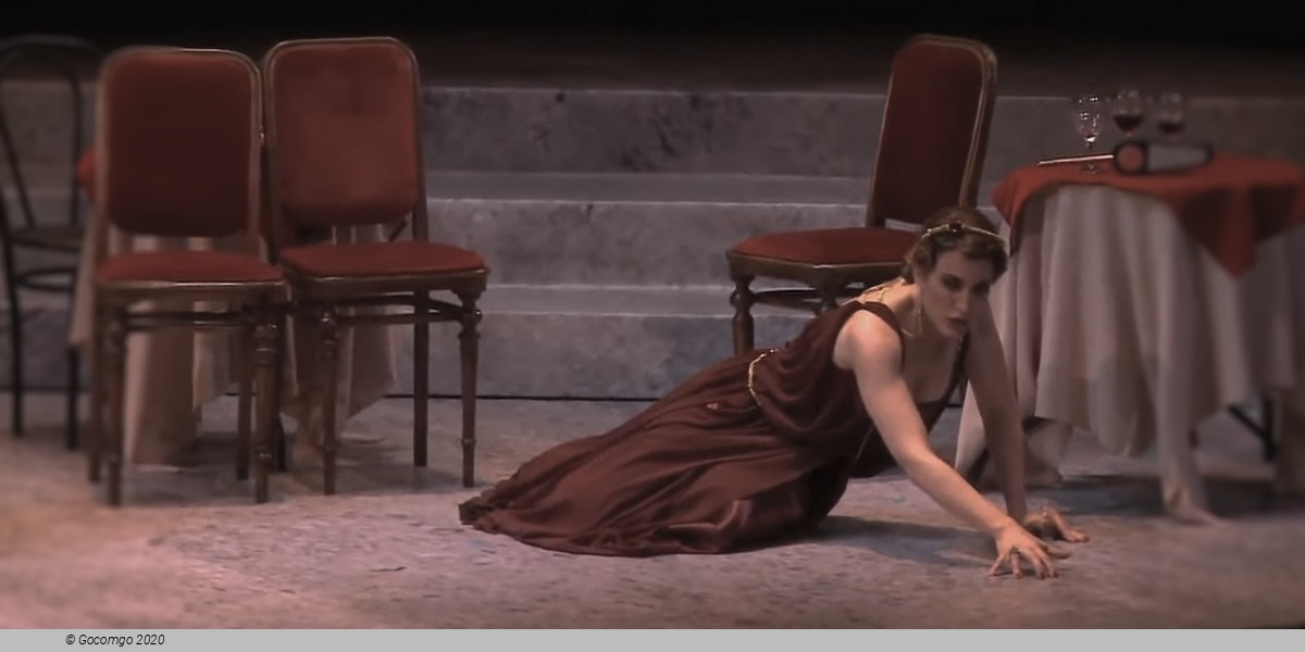 Scene 4 from the opera "Lucrezia Borgia"