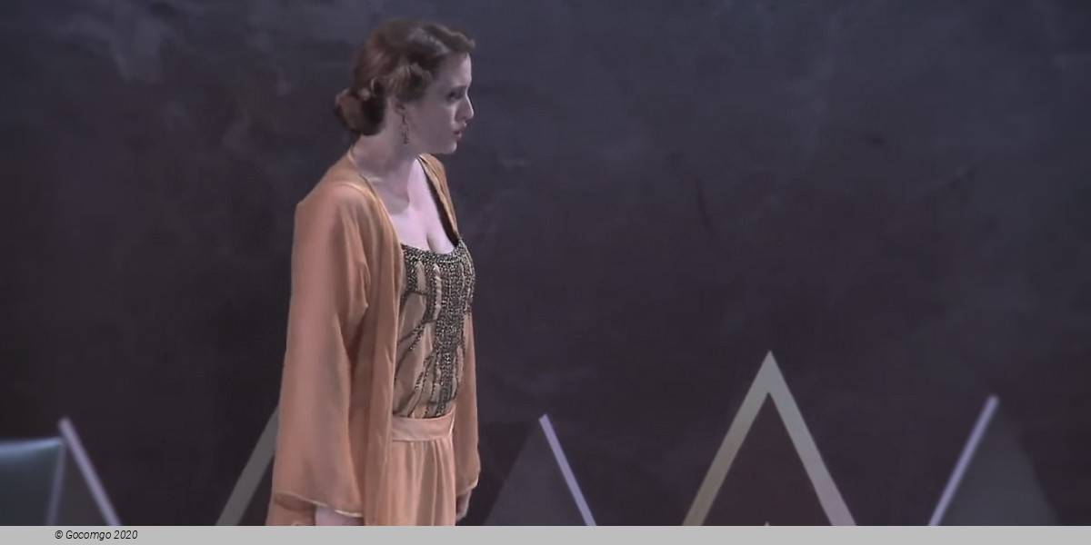 Scene 7 from the opera "Lucrezia Borgia"