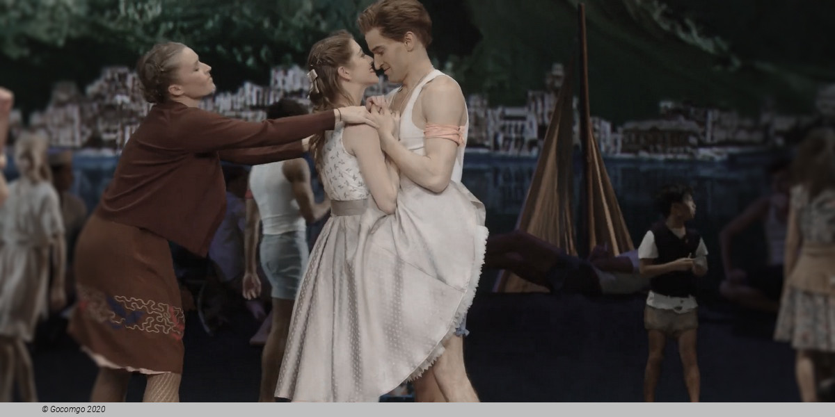 Scene 1 from the ballet "Napoli"