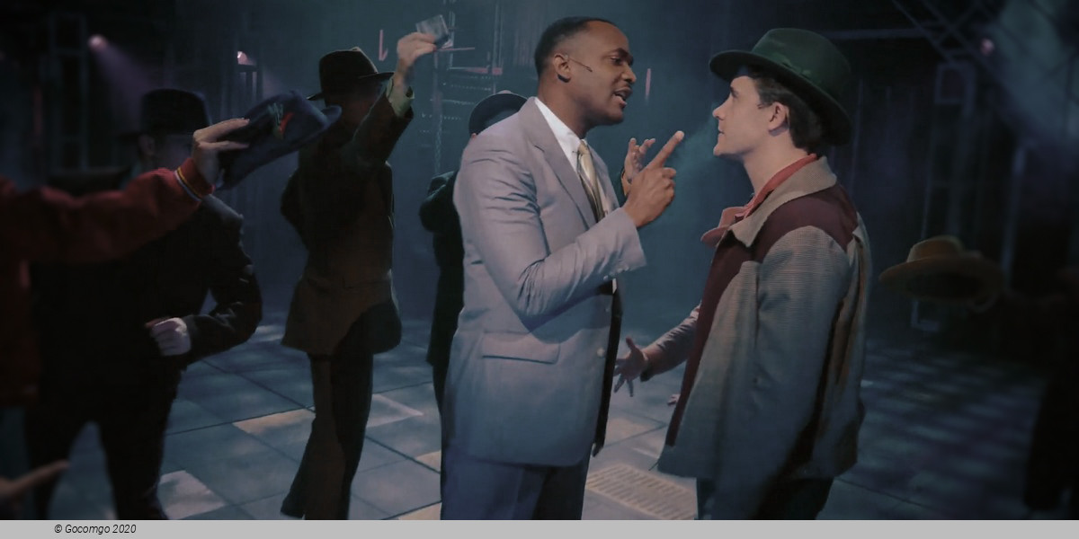 Scene 2 from the musical "Guys and Dolls"