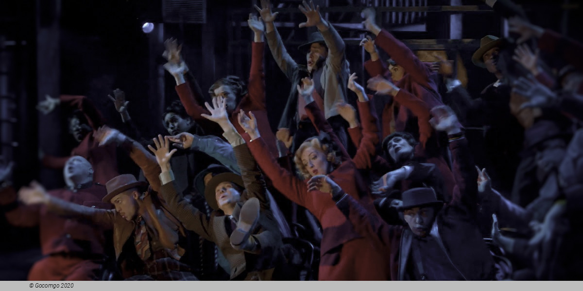 Scene 4 from the musical "Guys and Dolls"