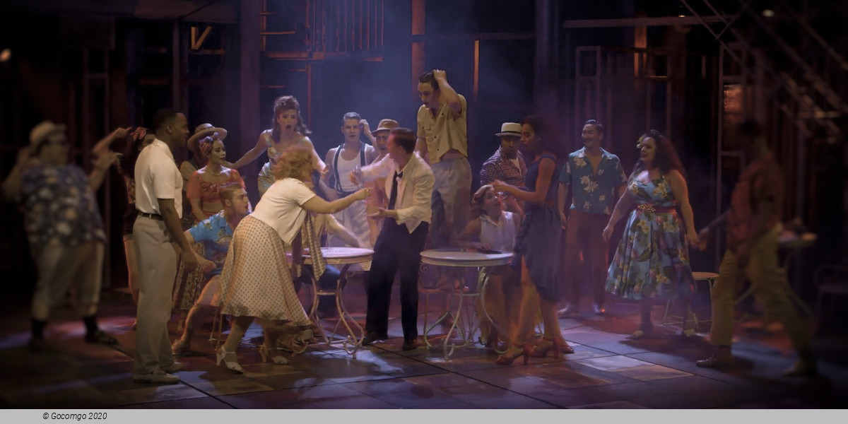 Scene 6 from the musical "Guys and Dolls"