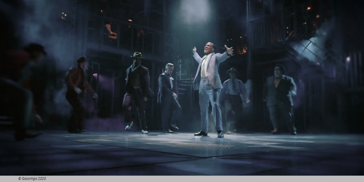 Scene 9 from the musical "Guys and Dolls"
