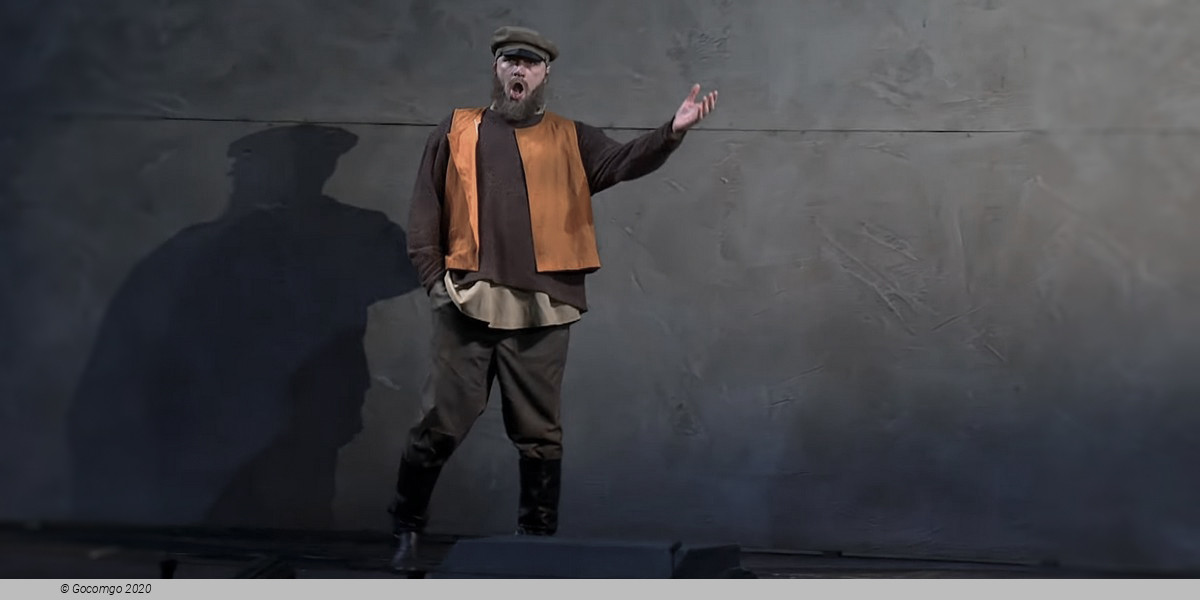 Scene 1 from the opera "Dead Souls"