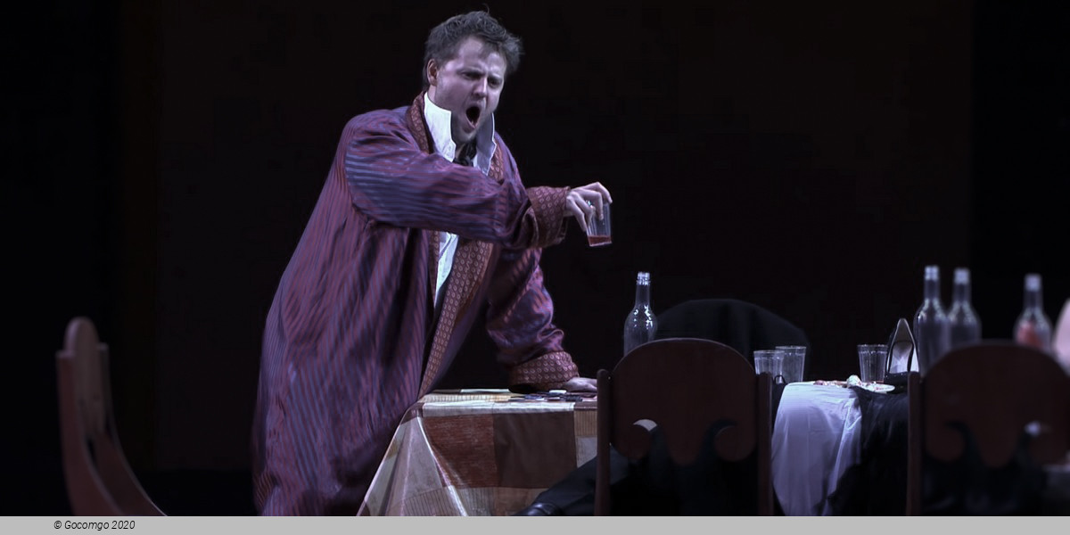 Scene 7 from the opera "Dead Souls"