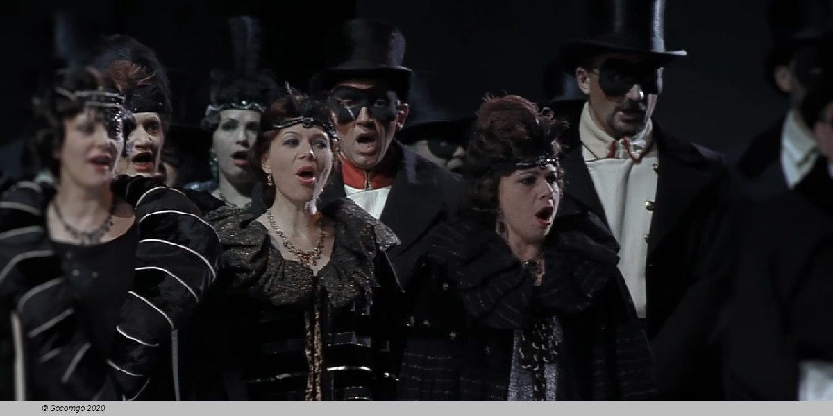 Scene 2 from the opera "Un Ballo in Maschera"