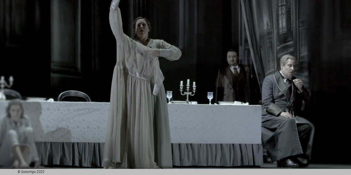 Scene 3 from the opera "I masnadieri"