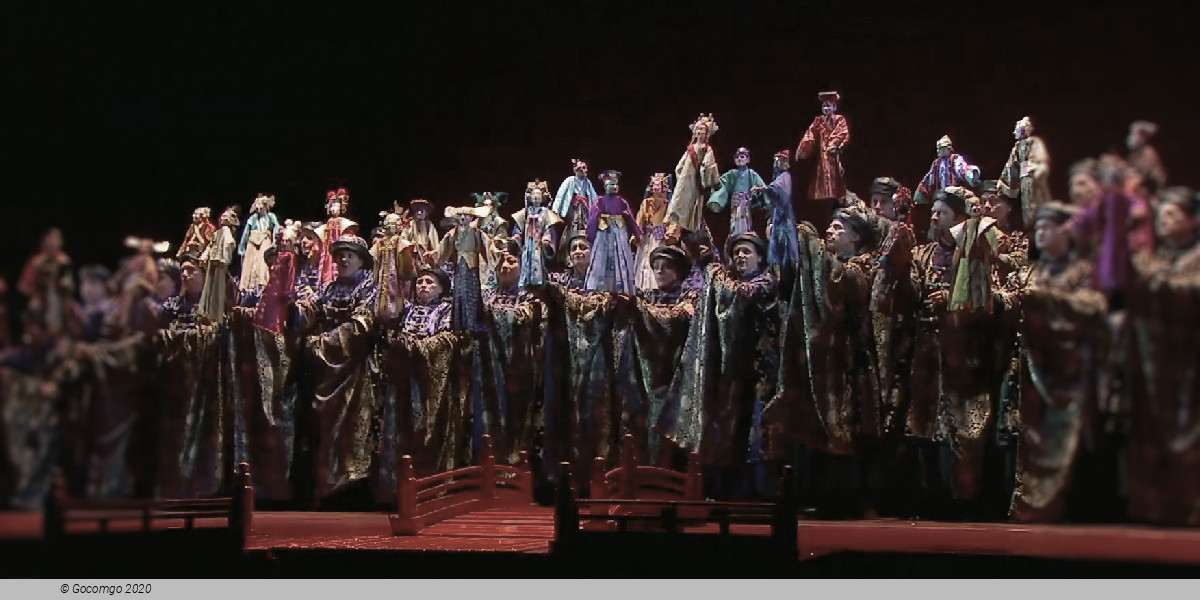 Scene 4 from the opera "The Nightingale"