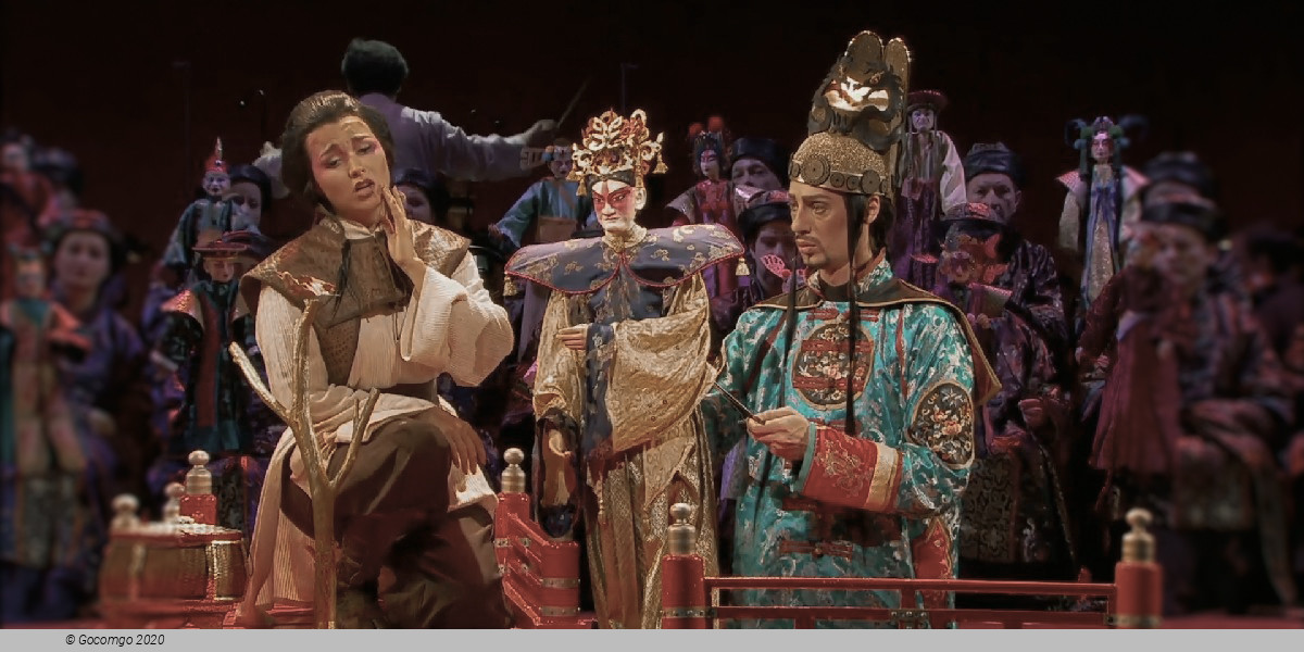 Scene 5 from the opera "The Nightingale"