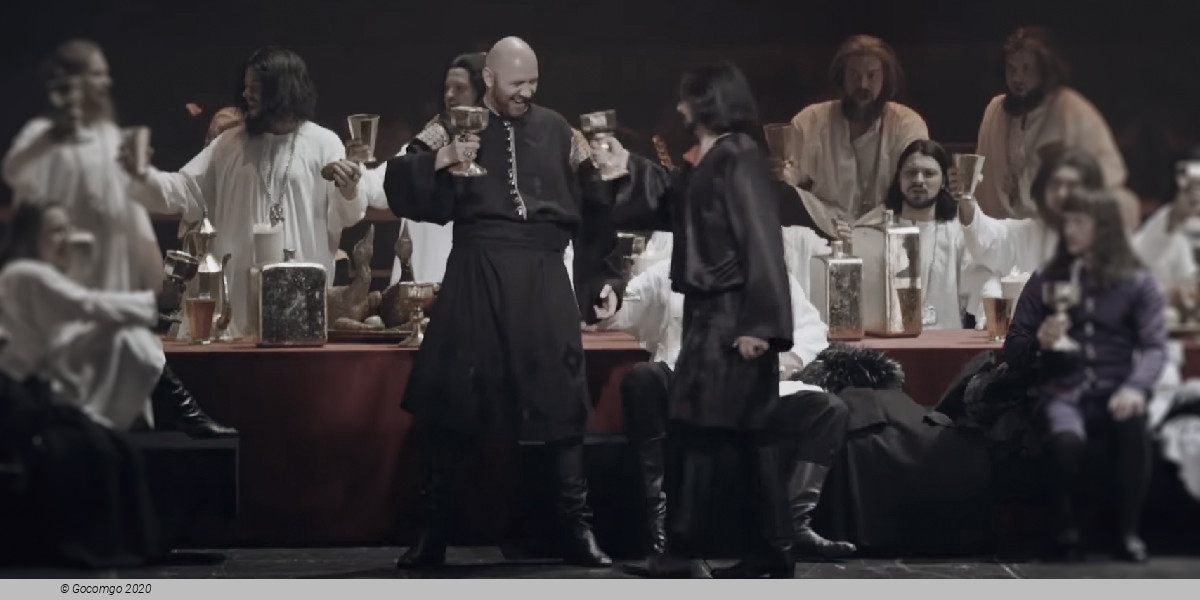 Scene 2 from the opera "The Tsar's Bride"