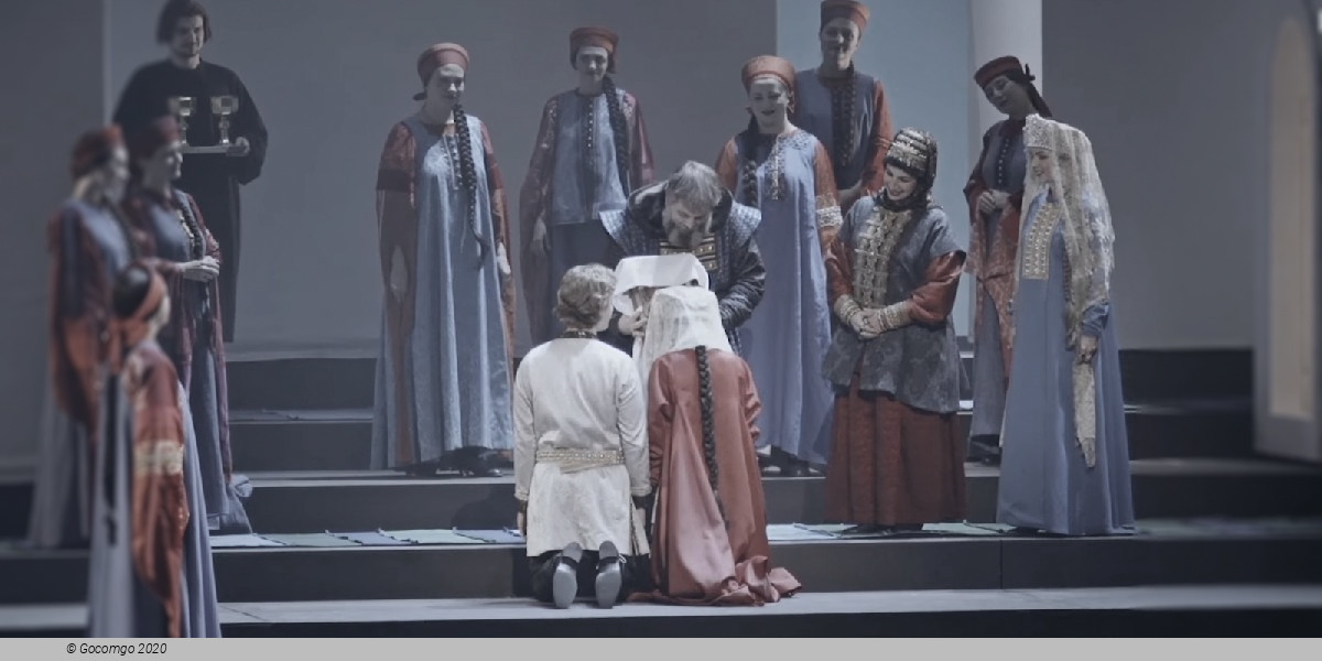 Scene 4 from the opera "The Tsar's Bride"