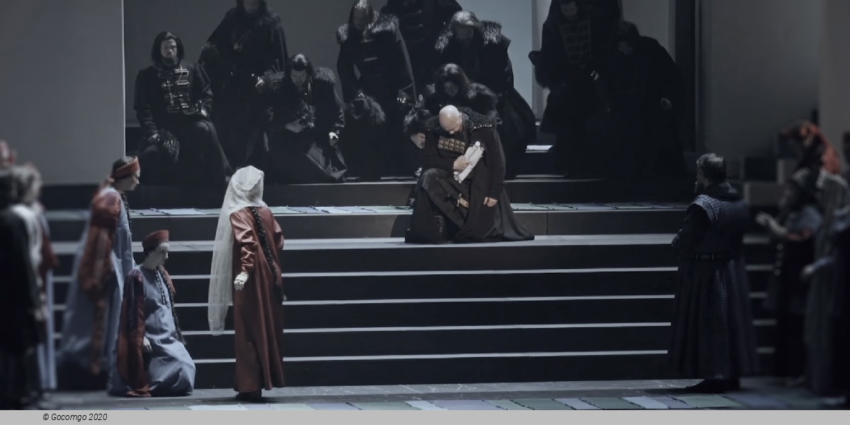 Scene 5 from the opera "The Tsar's Bride"