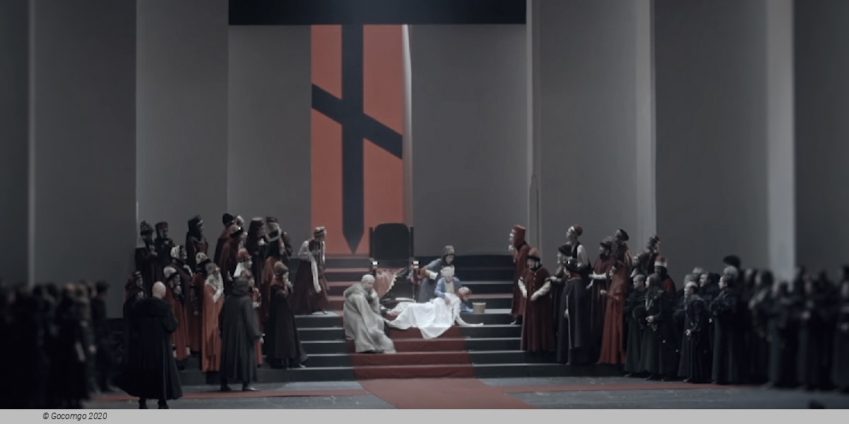 Scene 7 from the opera "The Tsar's Bride"