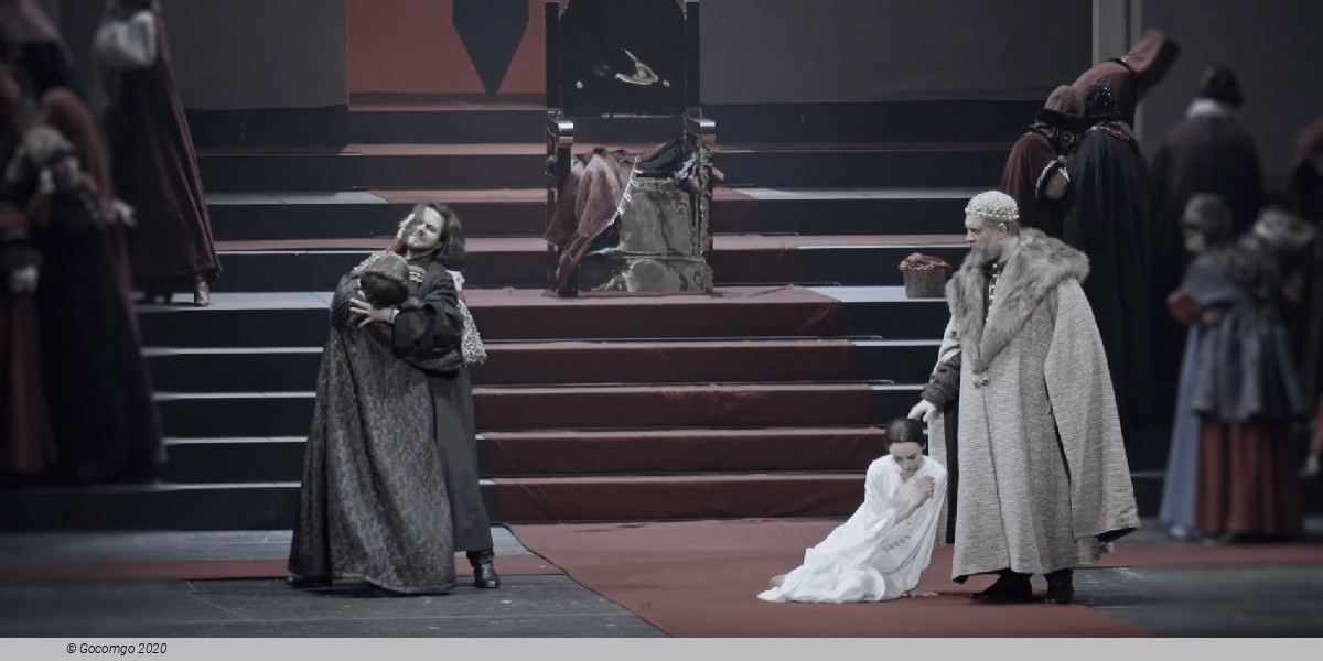 Scene 8 from the opera "The Tsar's Bride"