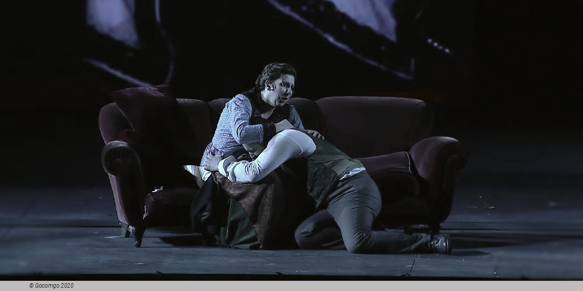 Scene 2 from the opera La Bohème