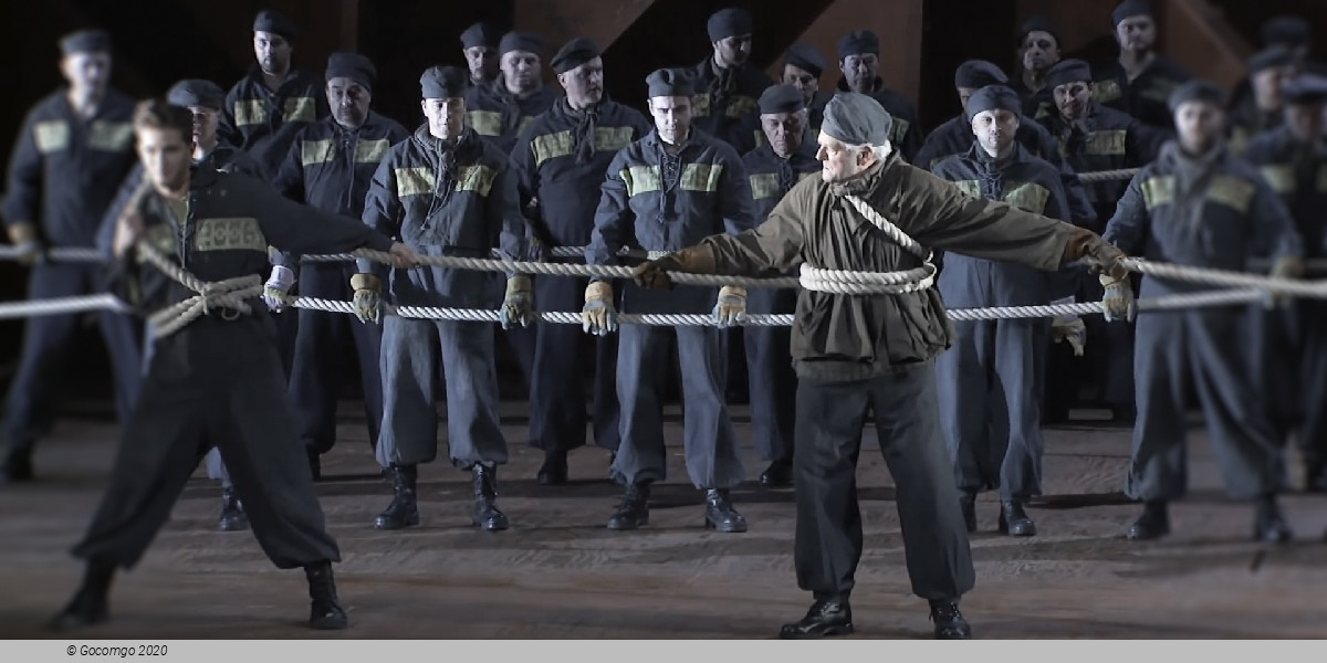 Scene 3 from the opera "Billy Budd"