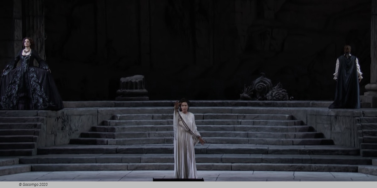 Scene 2 from the opera "Idomeneo"