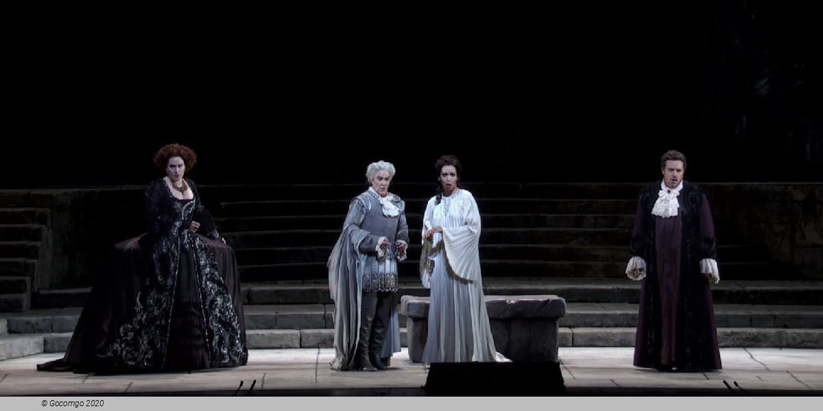 Scene 4 from the opera "Idomeneo"