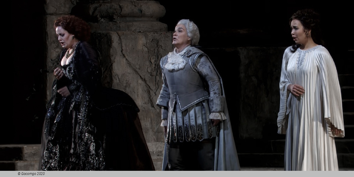 Scene 6 from the opera "Idomeneo"
