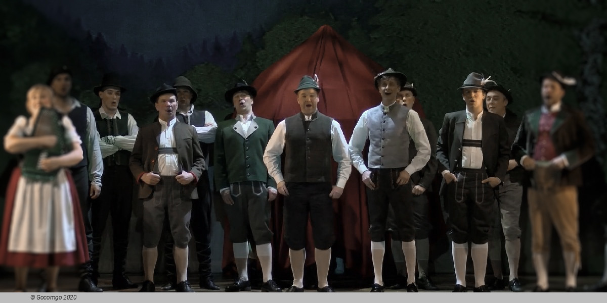 Scene 1 from the operetta "The Bird Seller", photo 2