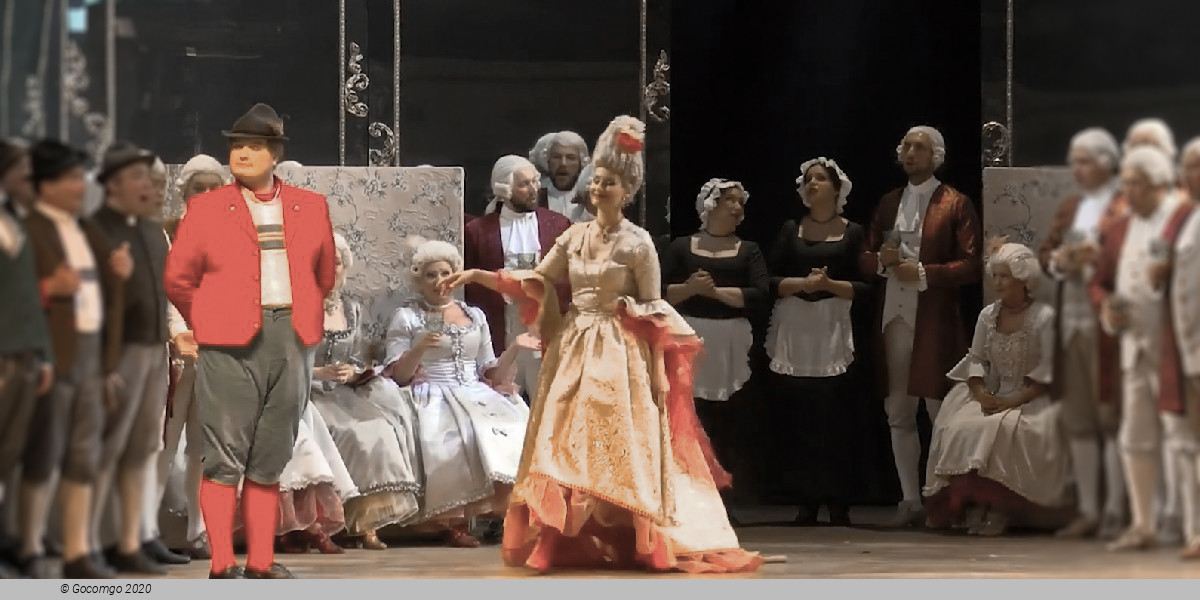 Scene 4 from the operetta "The Bird Seller", photo 5
