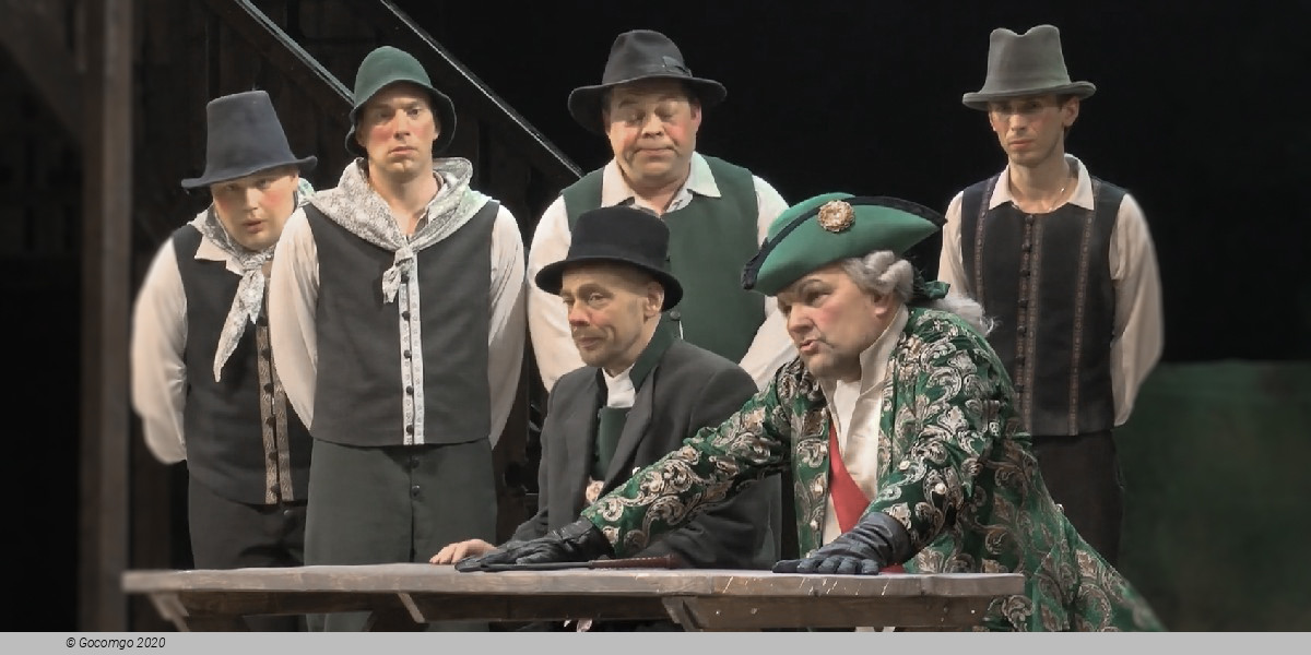 Scene 6 from the operetta "The Bird Seller", photo 7