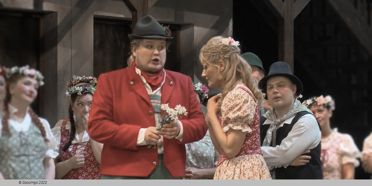Scene 9 from the operetta "The Bird Seller", photo 1