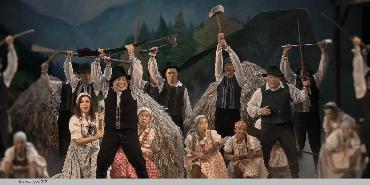 Scene 10 from the operetta "The Bird Seller", photo 10
