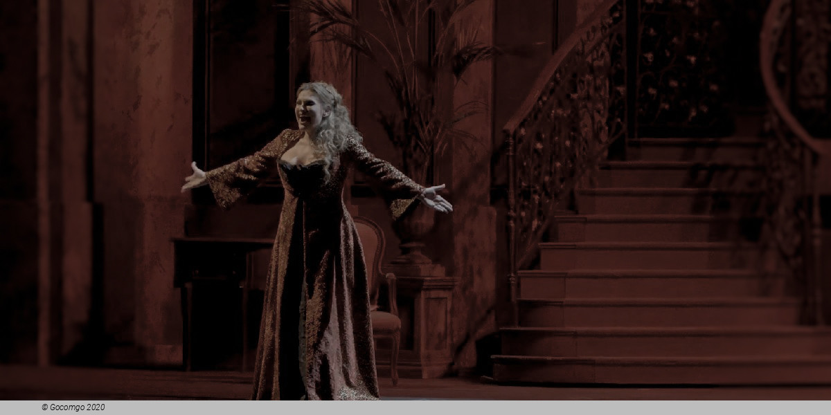 Scene 5 from the opera "Manon Lescaut"
